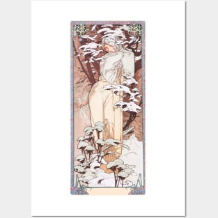 The Seasons, Winter (1900) Posters and Art